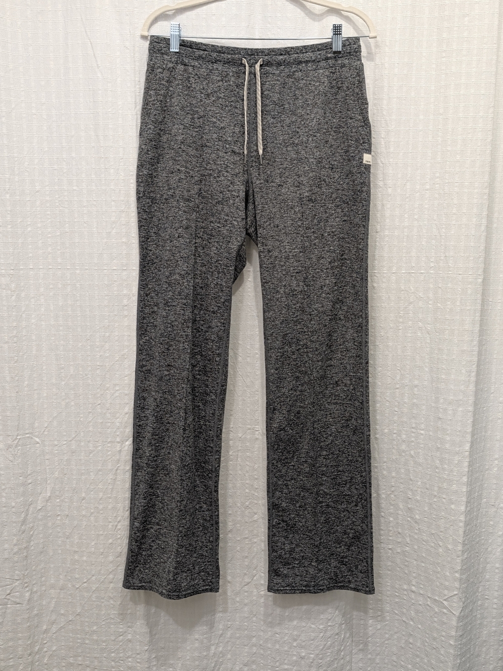 Vuori Women's Halo Essential Wide Leg Lounge Pants Heathered Gray Medium